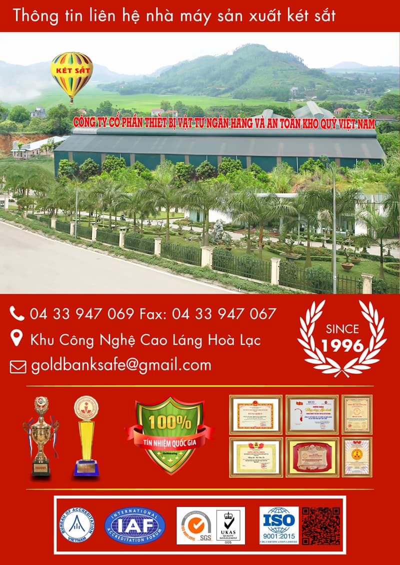 nhà máy sản xuất két sắt