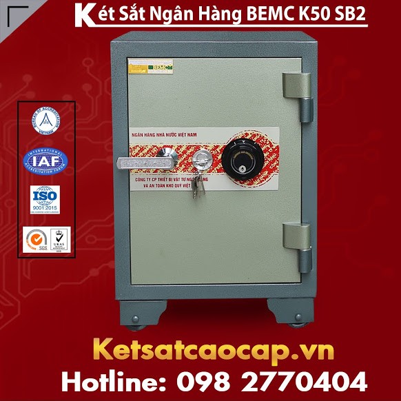 Két Sắt Ngân Hàng BEMC K50SB2 Thương Hiệu Uy Tín Nhất Thị Trường Việt