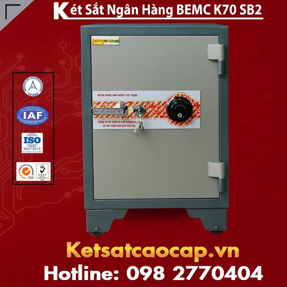 Két Sắt Ngân Hàng BEMC K70SB2 Két Sắt Hệ Thống Khoá Đổi Mã Thông Minh