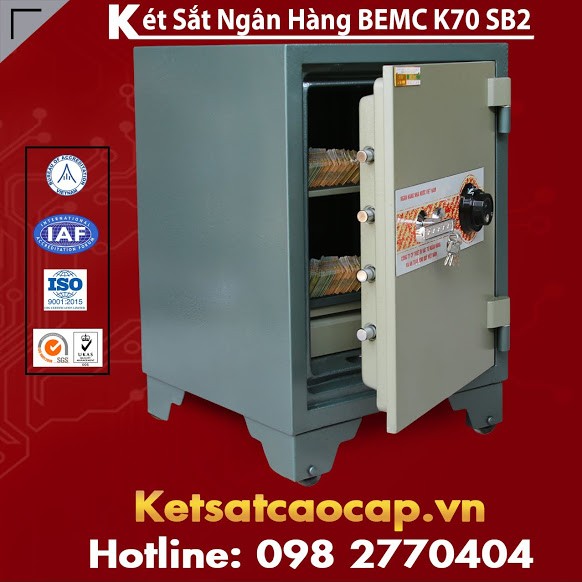 Két Sắt Ngân Hàng BEMC K70SB2 Cung Cấp Két Sắt Hàng Chính Hãng Giá Tốt