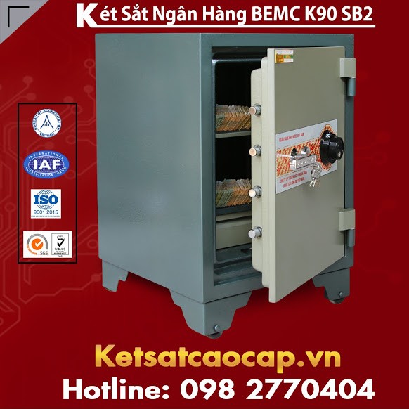 Két Sắt Ngân Hàng BEMC K90SB2 Nhà Sản Xuất Két Sắt Hàng Đầu Việt Nam