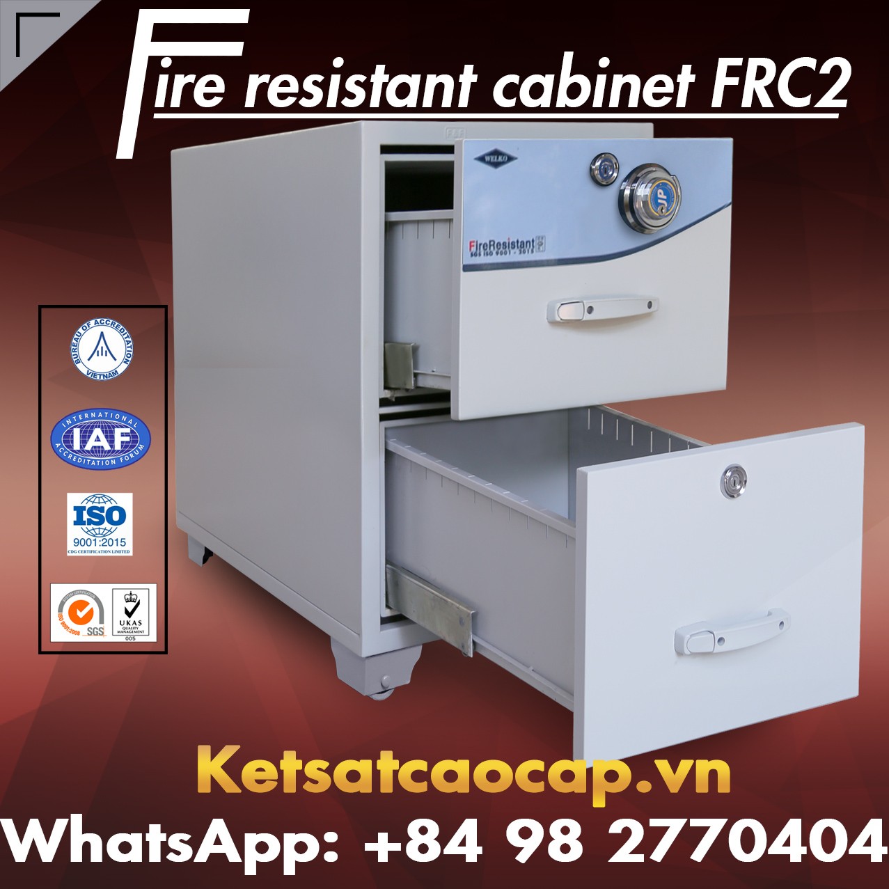 Fire Resistant Secure Storage Cabinets