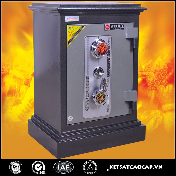 đặc điểm sản phẩm Két Sắt Két bạc An Toàn KN35 khóa cơ