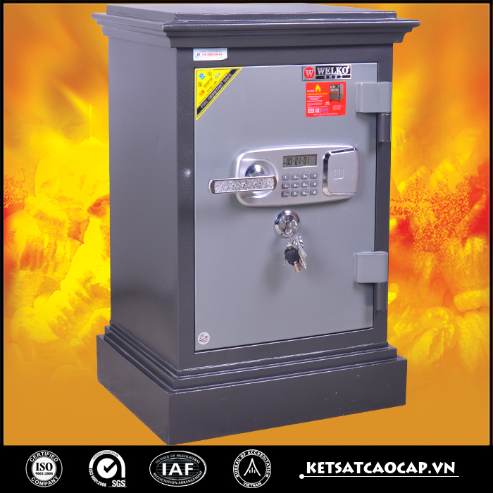 đặc điểm sản phẩm Két Sắt két bạc An Toàn KN45 khóa điện tử