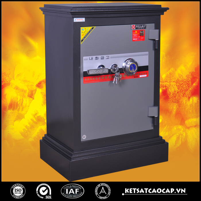 đặc điểm sản phẩm Két sắt cánh đúc KD74 đen đổi mã