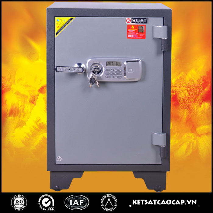 Két sắt két bạc chống cháy kcc150 DT