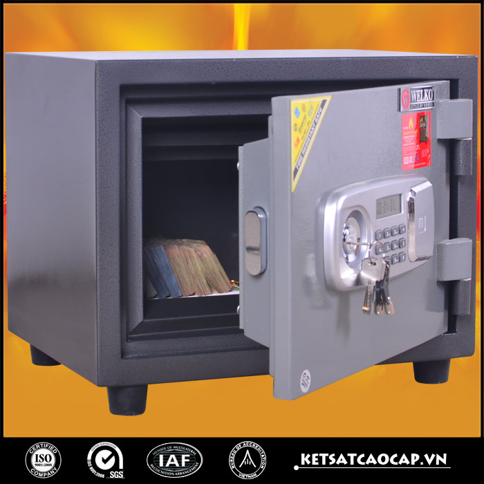 đặc điểm sản phẩm Két sắt mini khóa điện tử kcc60