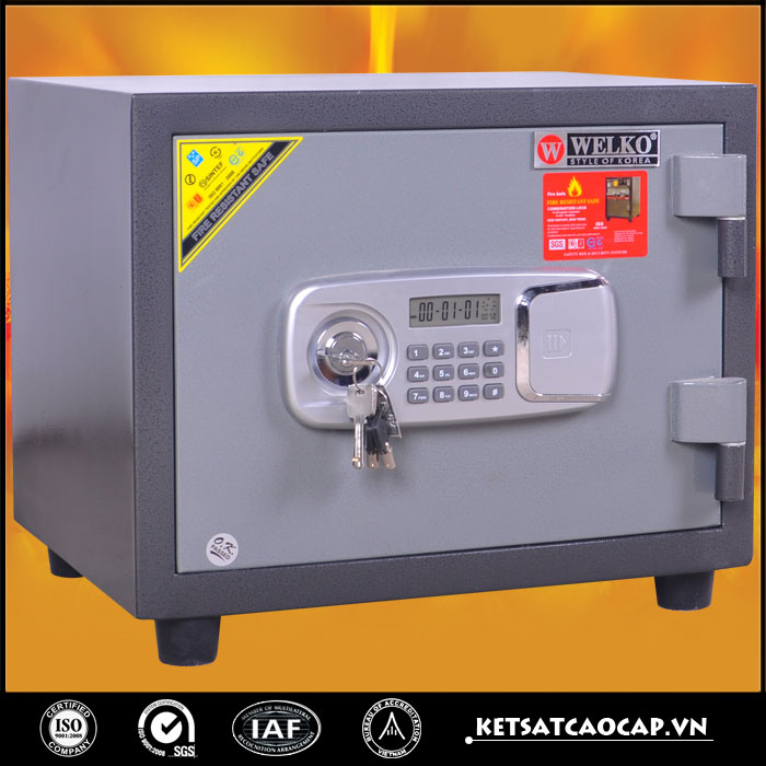 đặc điểm sản phẩm Két sắt mini khóa điện tử kcc60