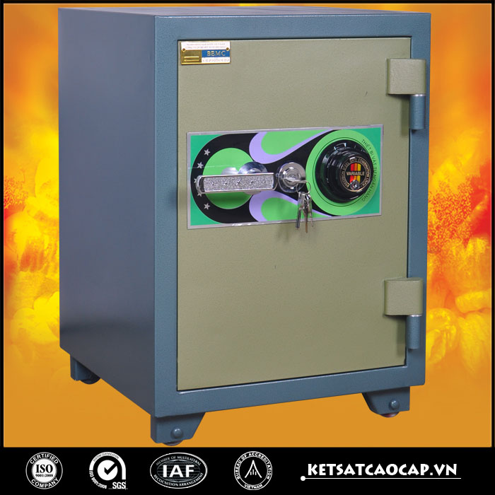 đặc điểm sản phẩm Két sắt két bạc ngân hàng K50SB2 khóa đổi mã