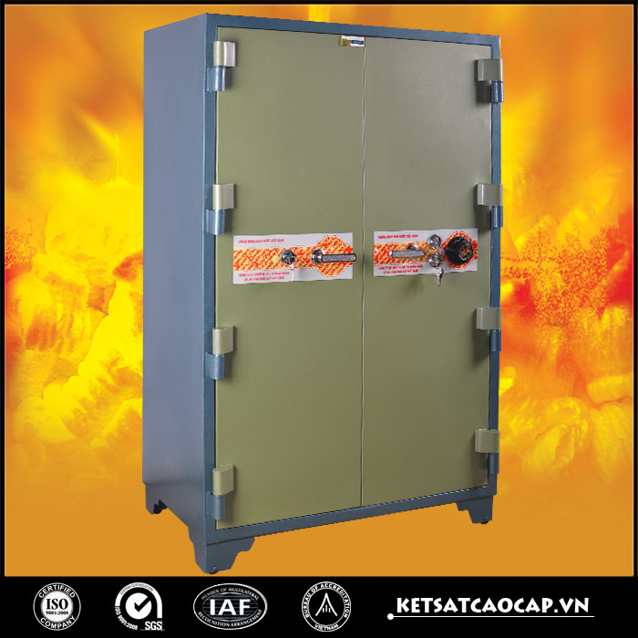 đặc điểm sản phẩm Két sắt két bạc ngân hàng K560NHA1 khóa đổi mã