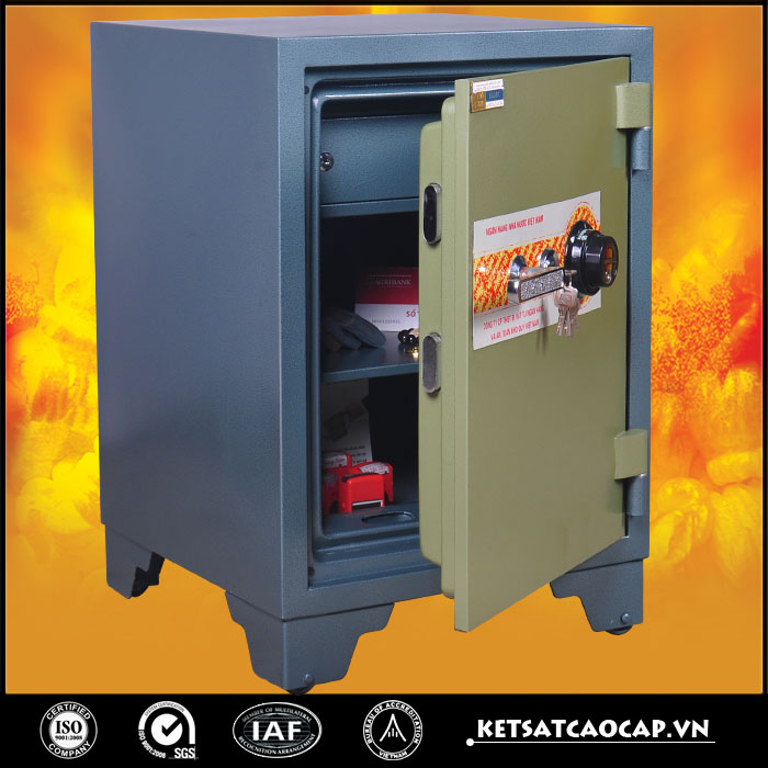 đặc điểm sản phẩm Két sắt két bạc ngân hàng K90SB2 khóa đổi mã