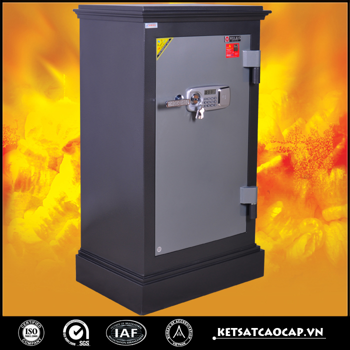 đặc điểm sản phẩm két sắt an toàn Kn240 Đen DT