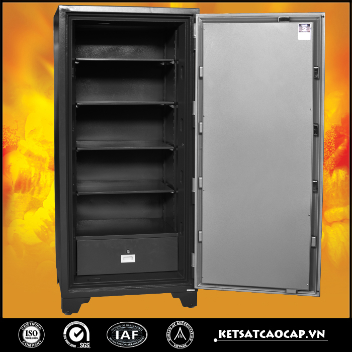 đặc điểm sản phẩm Két sắt W1400 khóa điện tử