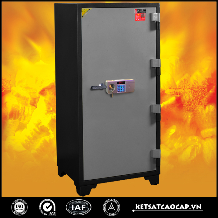 đặc điểm sản phẩm Két sắt W1400 khóa điện tử
