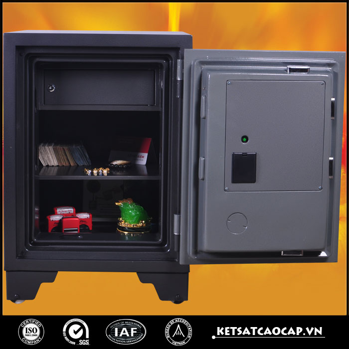 đặc điểm sản phẩm Két Sắt Cánh Đúc KS140 Vân Tay