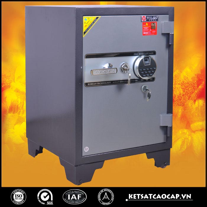 đặc điểm sản phẩm Két Sắt Cánh Đúc KS140 Vân Tay