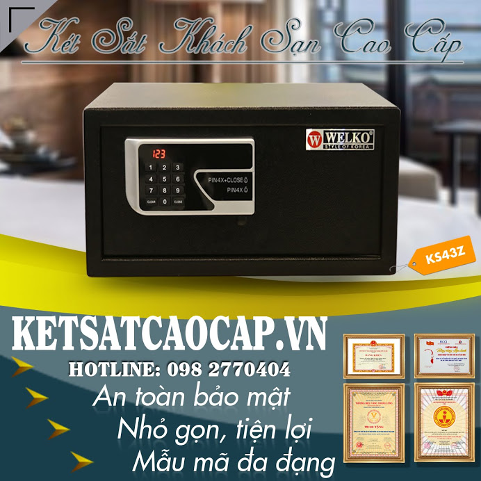 Két Sắt Khách Sạn Welko Hotel Safe