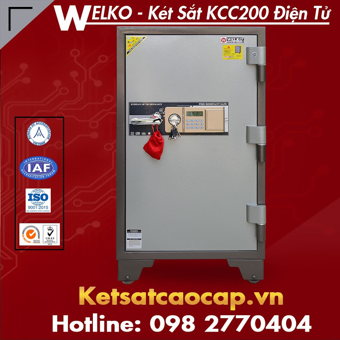 Két Bạc WELKO Safes C200 Điện Tử