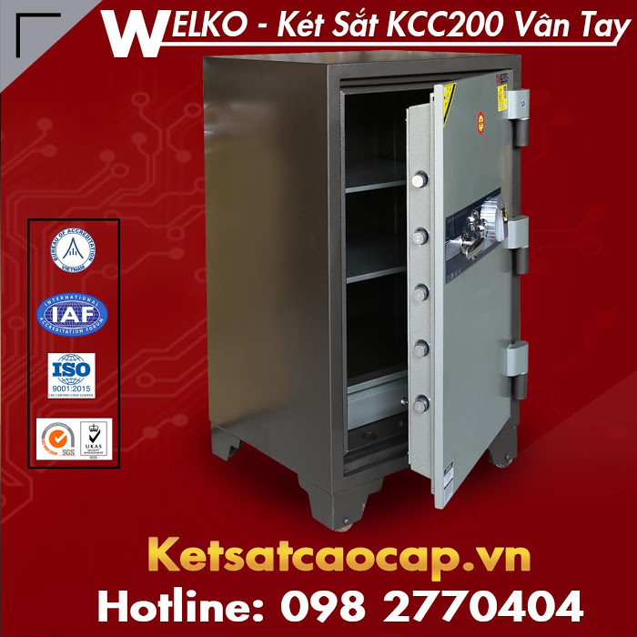 Két Sắt Vân Tay WELKO Fire Resistant Safes Nhiều Chức Năng Hiện Đại Bạn Chưa Biết?