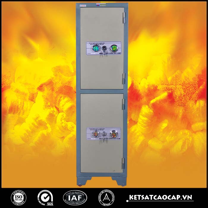 Tủ bảo mật hà nội 2 cánh nhỏ khóa cơ