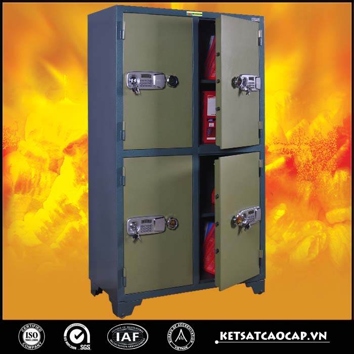 đặc điểm sản phẩm Tủ bảo mật hà nội 4 cánh xanh điện tử