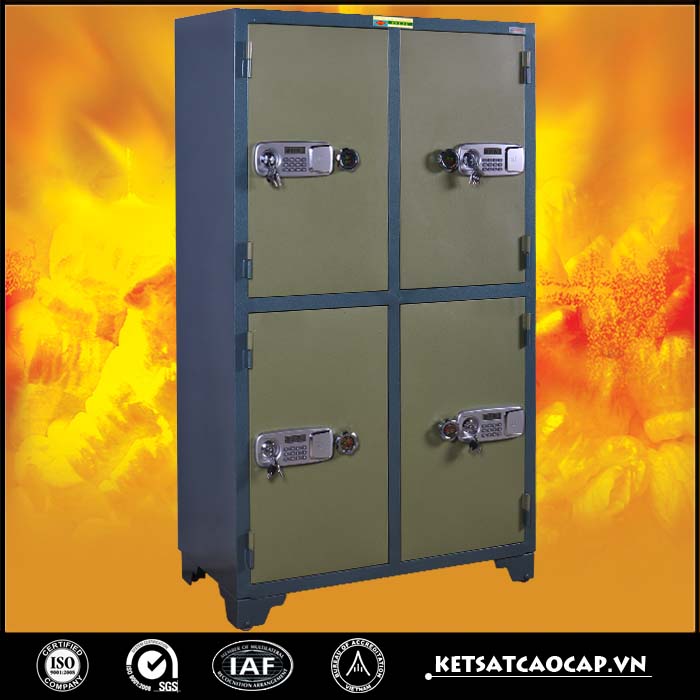 đặc điểm sản phẩm Tủ bảo mật hà nội 4 cánh xanh điện tử