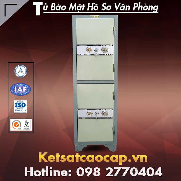 Tủ Bảo Mật BDI 02 Tầng Khoá Cơ