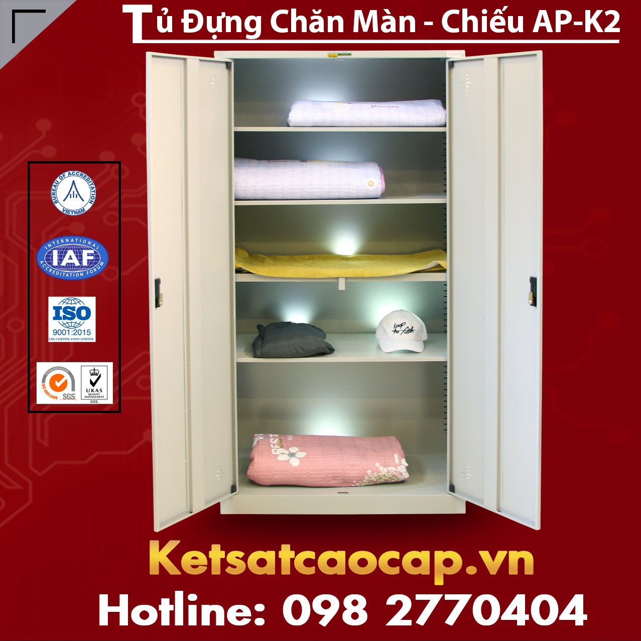 Tủ Đựng Chăn Màn Chiếu AP-K2