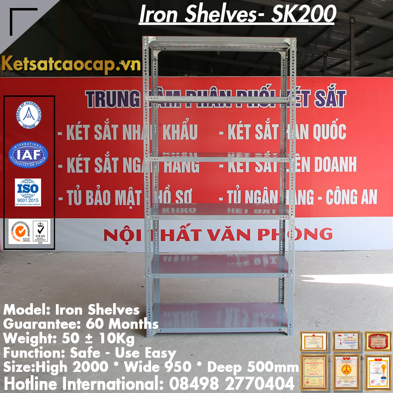 Kệ Sắt Đựng Hồ Sơ SK200