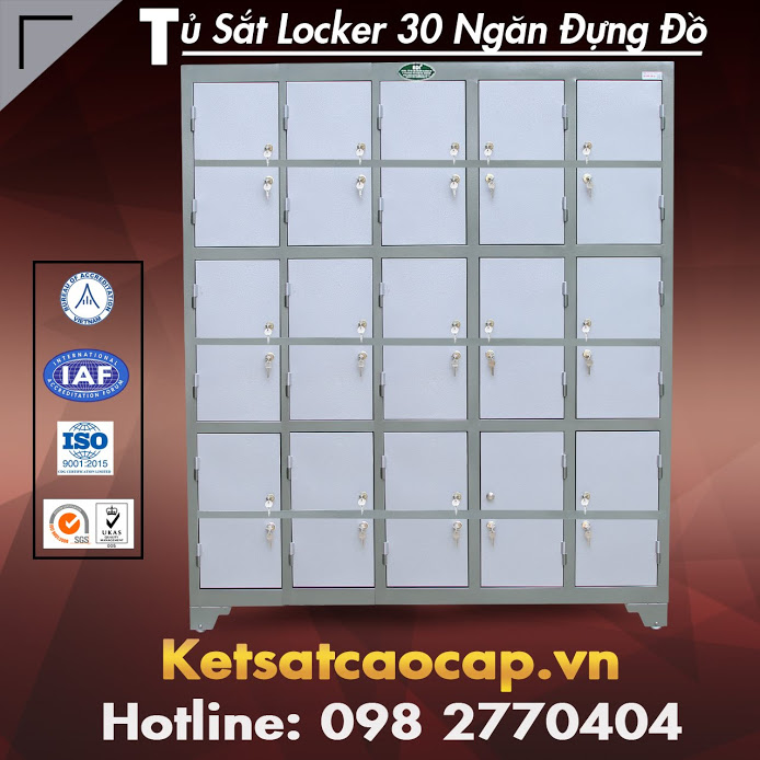 Tủ Sắt Locker 30 Ngăn