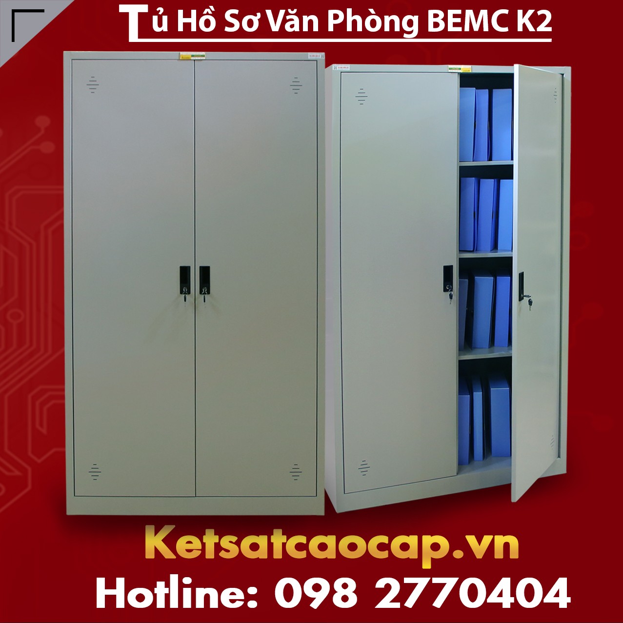 Tủ Hồ Sơ Văn Phòng BEMC K2 Cho Văn Phòng