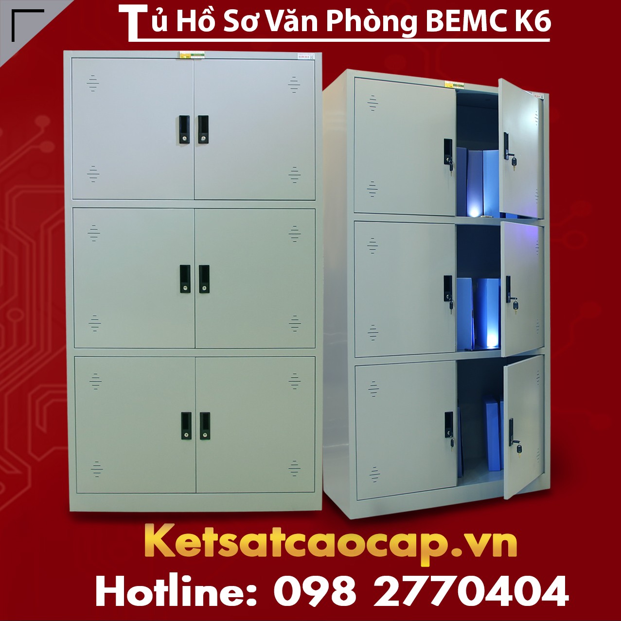 Tủ Hồ Sơ Văn Phòng BEMC K6 Giá Luôn Tốt Nhất Thị Trường